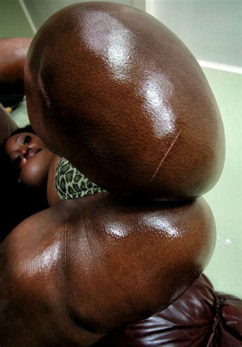 Magnificent black buttocks