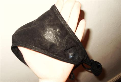 White pussy stains on panties